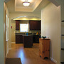 New View from Family room to Kitchen beyond
New archways and coved ceilings throughout.