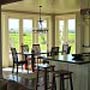 Family room, with Dining room & Kitchen beyond