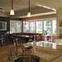 View of breakfast nook from kitchen